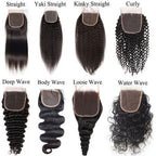 Closures Loose Deep / Waves, Water, Curly